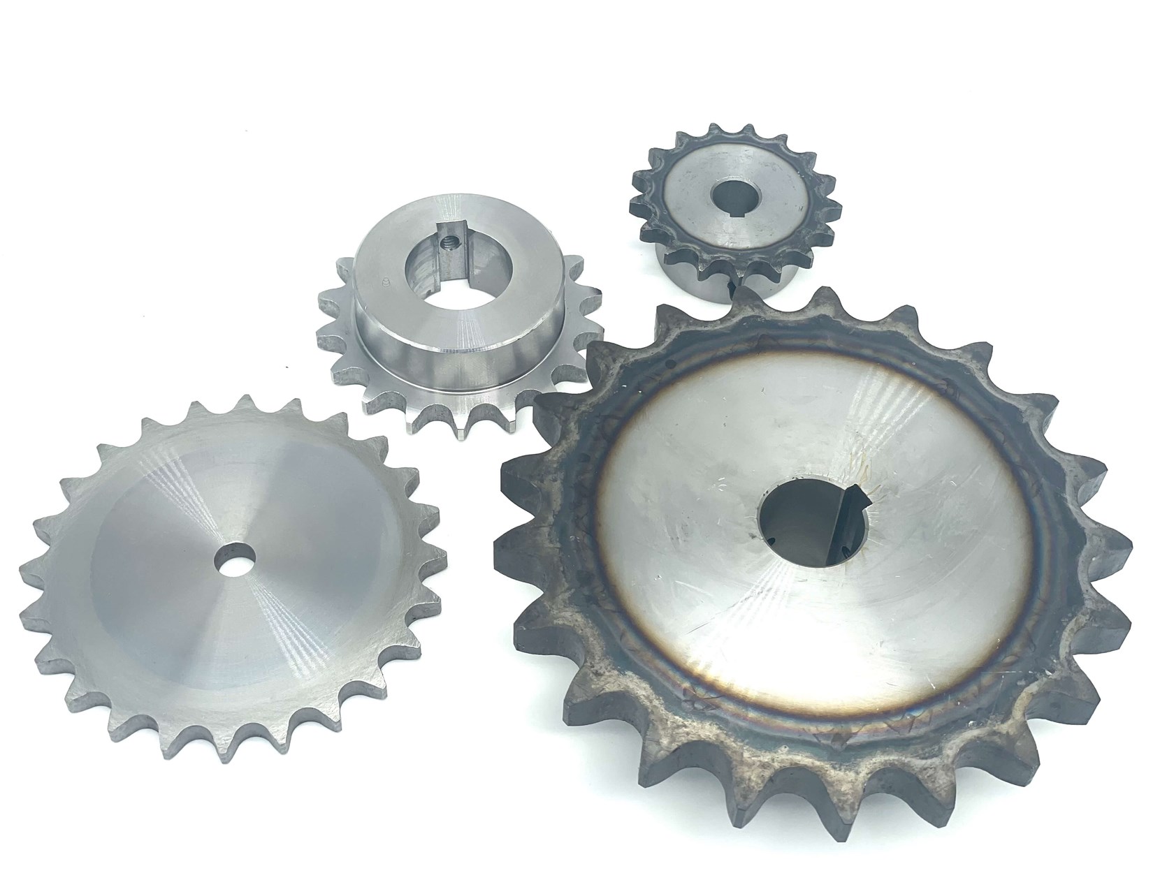 Kettenräder mit Fertigbohrung