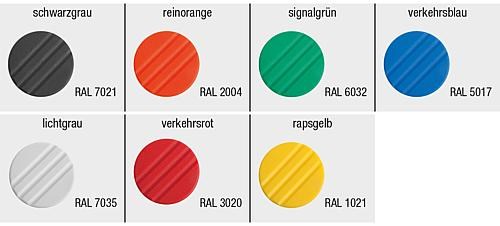 Rändelknöpfe