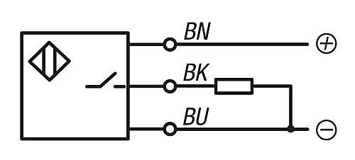 Aufnahmebuchsen Edelstahl 
mit Zustandssensor