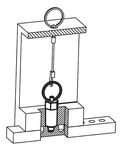 Arretierbolzen Stahl oder Edelstahl mit Edelstahl-Zugring
