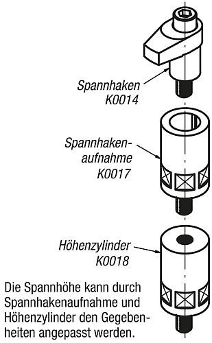 Spannhaken