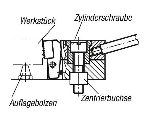 Niederzugspanner