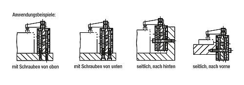 Schwenkspanner 
pneumatisch