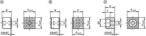Grippers quadratisch