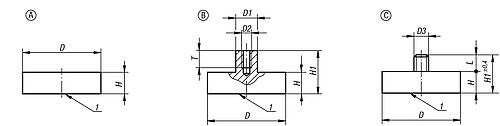 Magnete (Flachgreifer) 
aus NdFeB
