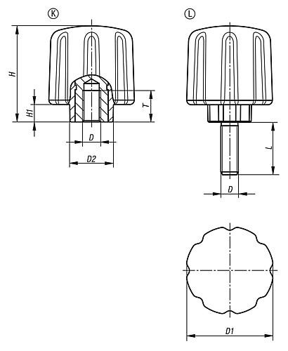 Spanngriffe ergonomisch